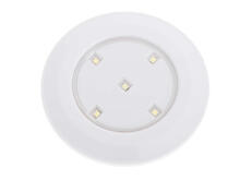 Ikonka Art.KX5775 Bezvadu LED lampa ar baterijām 6 gab. + tālvadības pults