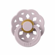 Bibs Boheme Art.150261 Blossom/Dusky Lilac Pacifier of 100% natural rubber 6-18 months (2 pcs.)