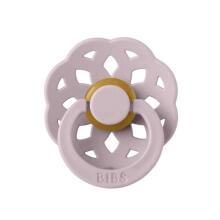 Bibs Boheme Art.150261 Blossom/Dusky Lilac Pacifier of 100% natural rubber 6-18 months (2 pcs.)