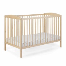 La bebe™ EcoBed Art.363619 Bērnu kokā gultiņa 120x60cm + Dāvana! Danpol Art.4208 Matracis bērnu gultai porolona 120x60 cm