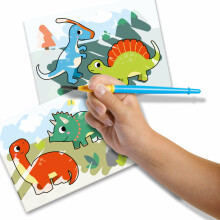 SES My First Colouring with water - Dinos