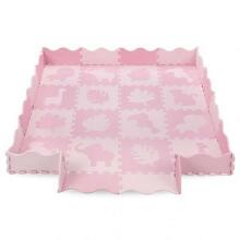 Momi ZAWI Art.MAED00012 Pink Multifunctional puzzle floor mat