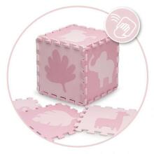 Momi ZAWI Art.MAED00012 Pink Multifunctional puzzle floor mat