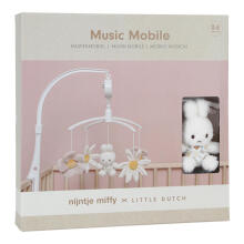 Little Dutch muzikālais karuselis Miffy Vintage Little Flowers Art.NIJN771