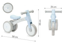 MoMi Tedi Art.ROBI00037 Light Blue mini bike