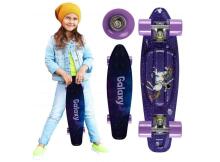 Qkids Galaxy Penny Board Art.DESK00002 Unicorn Детская роликовая доска (Скейтборд)