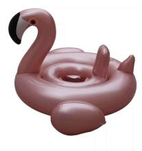 Ikonka Art.KX7512 Piepūšamais ritenis ar sēdekli bērniem Flamingo