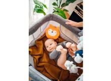 MoMi LULU Fox Art.AKCE00012 Orange Musical plush toy