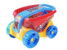 Sand Toys  Art.ZA3117  Smilšukastes piederumi ar ķerru