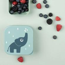 Done by Deer snack box set 3 pcs Deer friends Blue Mix