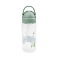 Done by Deer Straw bottle Croco Green, 350 ml