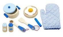 Viga Kitchen Set Art.50115 Игровой набор из дерева Посуда