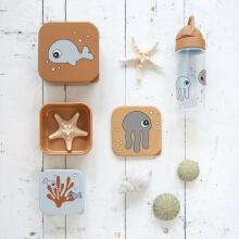 Done by Deer бутылочка с соломинкой Sea friends, 350 ml