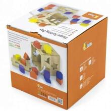 Viga Shape Sorting Box  Art.53659 Koka šķirošanas kaste
