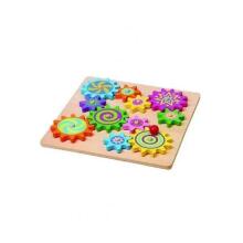 Viga Spinning Gears Art.59854 Wooden Puzzle Gears