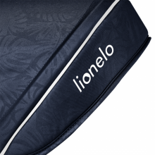 Lionelo Kori Art.150625 Blue Navy Bērnu trīsritenis ar rokturi un jumtiņu