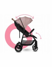 Lionelo Zoey  Art.150630 Pink Rose Детская прогулочная коляска