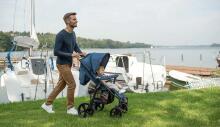 Lionelo Annet Plus Art.150631 Blue Denim Stroller transformer