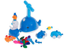 Ikonka Art.KX5920 Aerodynamic car dolphin balloon launcher