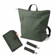 Done by Deer Changing backpack Dark green