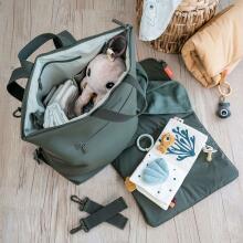 Done by Deer Changing backpack Dark green
