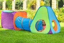 BabyMix Tent  Art.46225 Детская палатка с тоннелем