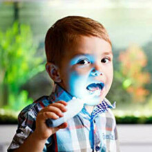 InnoGio Gio Girraffe Sonic Art.GIO-450 Blue  bērnu elektriskā zobu birste