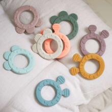 Done by Deer прорезыватель для зубов 2-pack Deer friends Sand/Coral
