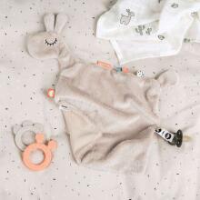 Done by Deer прорезыватель для зубов 2-pack Deer friends Sand/Coral