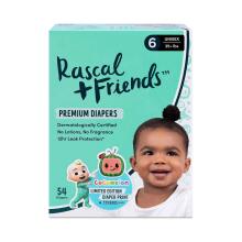 RASCAL + FRIENDS autiņš, 6 izmērs, 54 gab., 16+ kg, 93620
