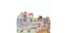 Floss&Rock Zuja Art.43P6368 Giant Floor Puzzle with Pop Out Pieces - Rainbow Fairy 60 pcs.