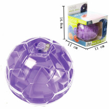 Loģikas spēle - labirinta bumba, violeta