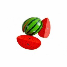 Mediniai daržovių ir vaisiu pjaustymo magnetiniai žaislai