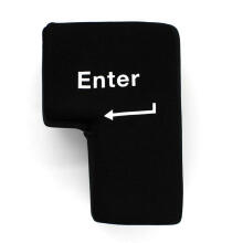 Ikonka Art.KX7674 ENTER key large anti-stress USB cushion