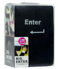 Ikonka Art.KX7674 ENTER key large anti-stress USB cushion