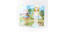 Floss&Rock Zuja Art.36P2683 Wooden Magnetic Dress Up Doll - Elsie