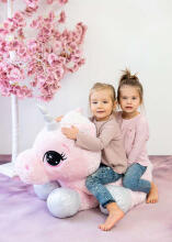 InnoGio GioPlush Unicorn Art.GIO-816 Pink  Мягкая игрушка Единорог,35см