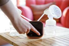 InnoGio Double Breast Pump Art.GIO-350 Elektriskais krūta piena laktators  (divām krūtīm)