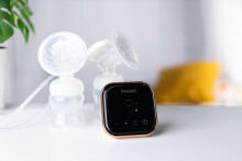 InnoGio Double Breast Pump Art.GIO-350 Elektriskais krūta piena laktators  (divām krūtīm)