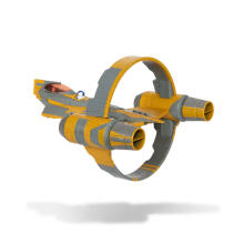 STAR WARS Micro Galaxy Medium vehicle with 2 figures W3