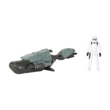 STAR WARS Micro Galaxy Комплект-сюрприз звездный корабль с фигуркой W3