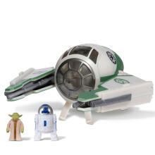 STAR WARS Micro Galaxy Small vehicle with figure W3