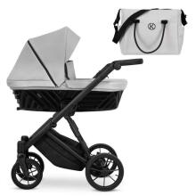 Kunert Ivento Art.IVE-06 Dove Grey Baby stroller with carrycot