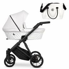 Kunert Ivento Art.IVE-08 White Pearl Baby stroller with carrycot