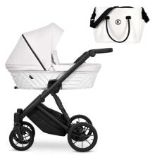 Kunert Ivento Art.IVE-08 White Pearl Bērnu rati ar kulbu