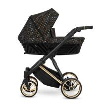 Kunert Ivento Premium Art.IVE-02 Black Style Universālie rati/ratiņi 2in1