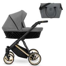 Kunert Ivento Premium Art.IVE-09 Deep Graphite Universālie rati/ratiņi 2in1