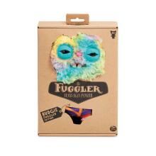 Fuggler Budgie Edition (Rabid Rabbit) – smieklīga neglīta monstru plīša rotaļlieta ar cilvēkveidīgiem zobiem