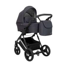 Kunert Lazzio Premium Silver Art.LAZ-08 Bērnu rati ar kulbu