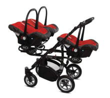 Babyactive Trippy 08 Rosso Universālie rati trīnīšiem 3in1